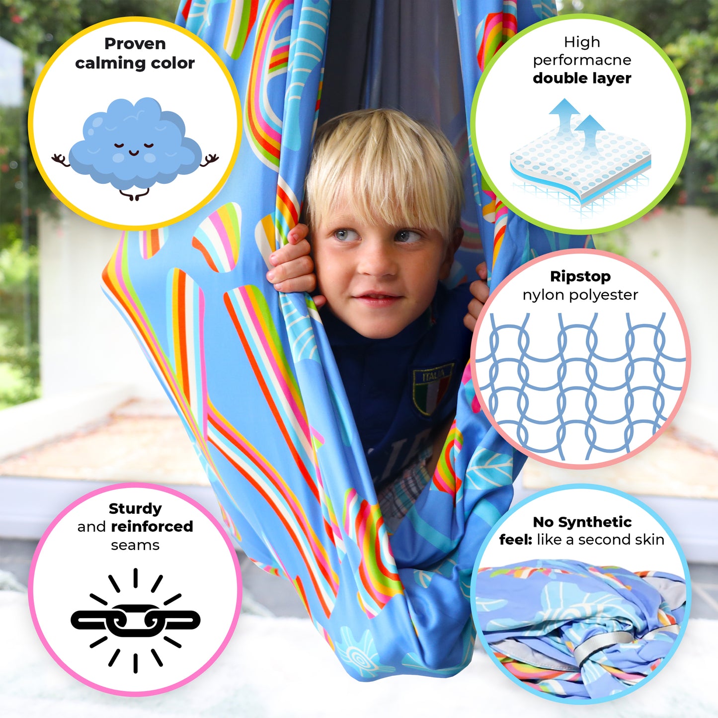 BE Kind Sensory Swing - The Therapy Swing for All Kids